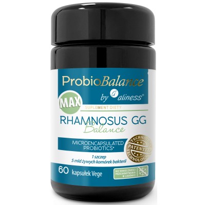 ProbioBALANCE MAX Rhamnosus GG Balance 5mld 60 kapsułek