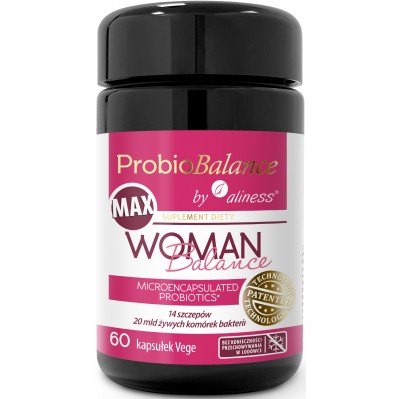 ProbioBALANCE MAX Woman Balance 20mld 60 kapsułek