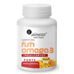 Aliness Fish Omega 3 FORTE TRÓJGLICERYDY 500mg / 250mg 90 kapsułek