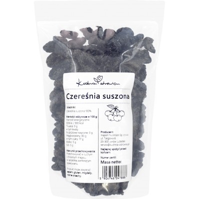 Czereśnia suszona 250g Kuchnia Zdrowia