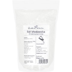 Sól kłodawska drobnoziarnista 1kg Kuchnia Zdrowia