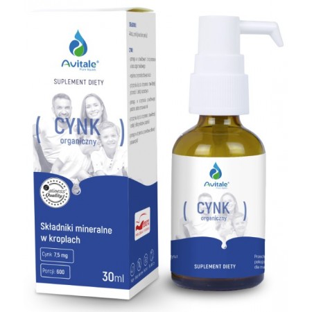 Avitale Cynk organiczny 30ml