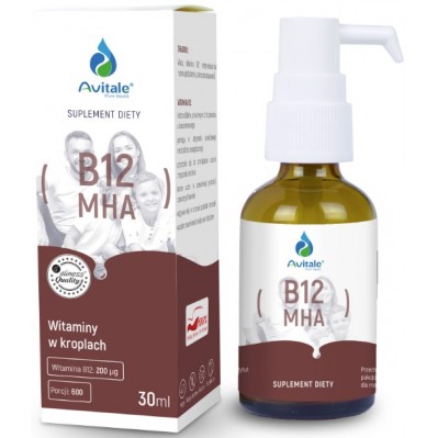 Avitale Witamina B12 MHA 200ug 30ml