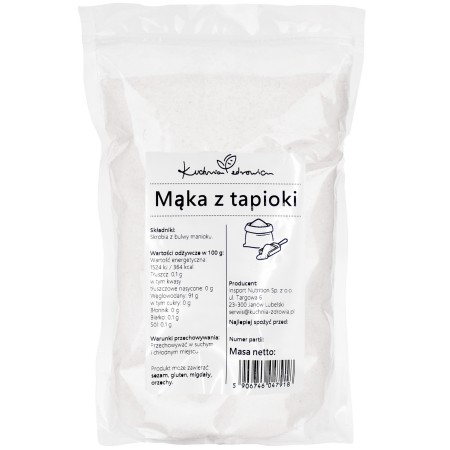 Mąka z tapioki 1kg Kuchnia Zdrowia
