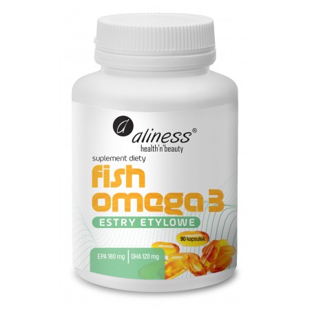 Aliness Fish Omega 3 ESTRY 180mg / 120mg 90 kapsułek