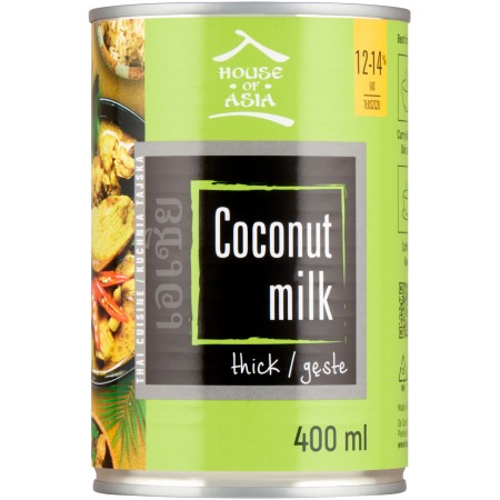 HOUSE of ASIA Mleczko kokosowe 12-14% Gęste 400ml