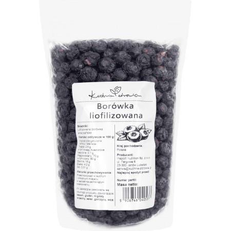 Borówki Liofilizowane 20g Kuchnia Zdrowia