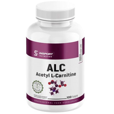 Acetyl L-Karnityna ALC 100 kapsułek Insport Nutrition