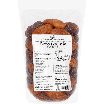 Brzoskwinie Suszone 500g Kuchnia Zdrowia