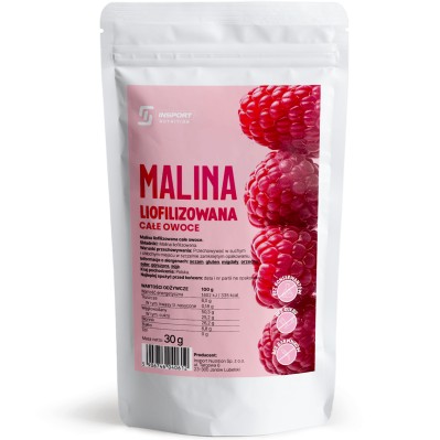 Maliny Liofilizowane 30g Insport Nutrition