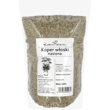 Koper Włoski Nasiona 250g Kuchnia Zdrowia
