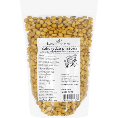 Kukurydza Prażona o Smaku BBQ 100g Kuchnia Zdrowia