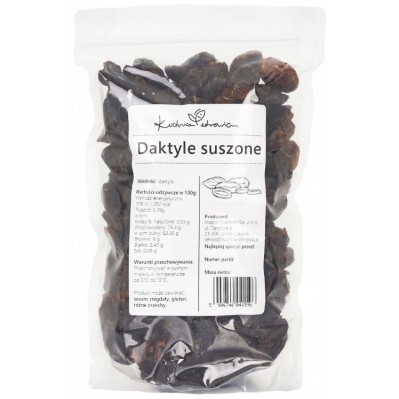 KUCHNIA ZDROWIA Daktyle suszone 1KG