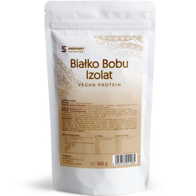 Białko Bobu Izolat 500g Insport Nutrition