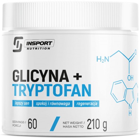 Glicyna + Tryptofan 210g Insport Nutrition