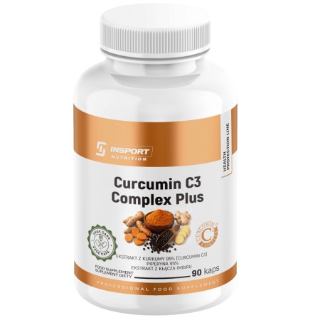 Curcumin C3 Complex Plus 90 kapsułek Insport Nutrition