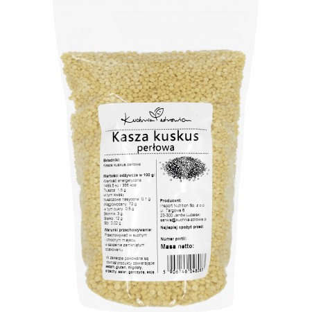 Kasza Kuskus Perłowa 1kg Kuchnia Zdrowia