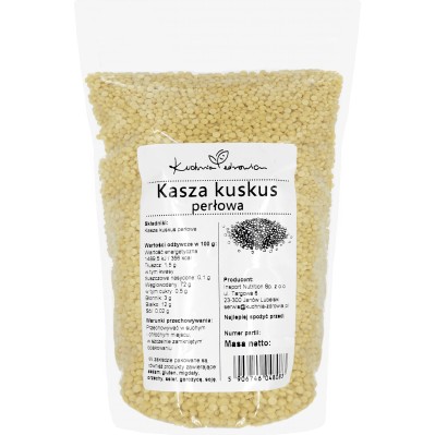 Kasza Kuskus Perłowa 1kg Kuchnia Zdrowia