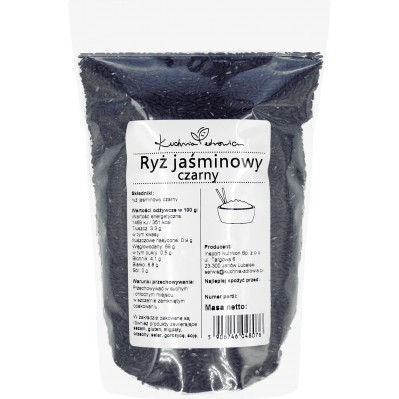 Ryż Jaśminowy Czarny 1kg Kuchnia Zdrowia