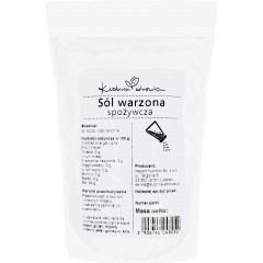 Sól warzona spożywcza 1kg Kuchnia Zdrowia