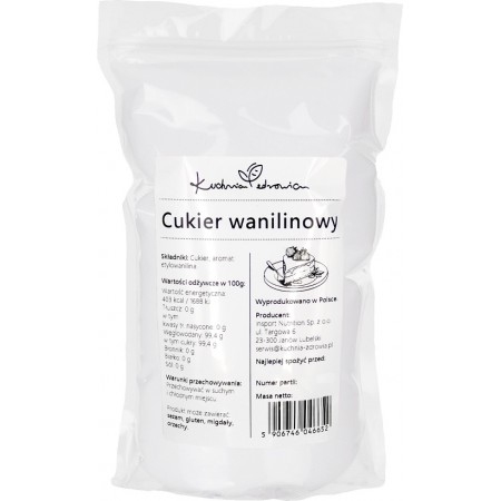 Cukier wanilinowy Kuchnia Zdrowia