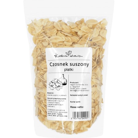 Czosnek Suszony Płatki Kuchnia Zdrowia