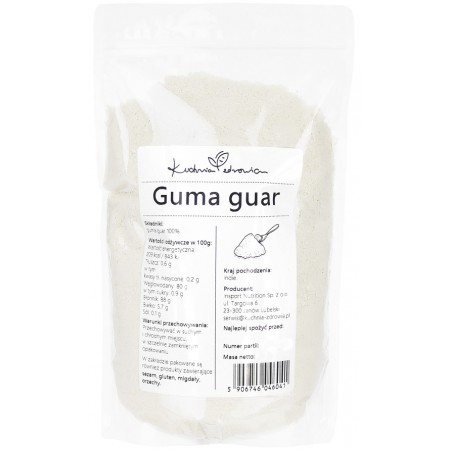 Guma guar Kuchnia Zdrowia