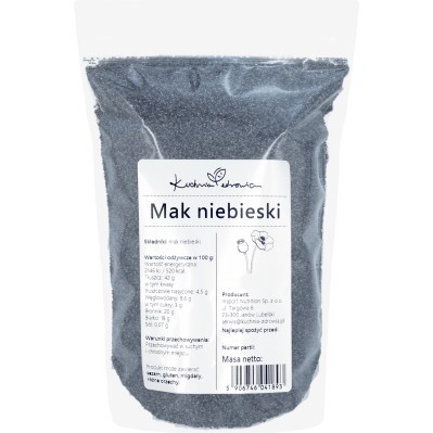 Mak niebieski Kuchnia Zdrowia