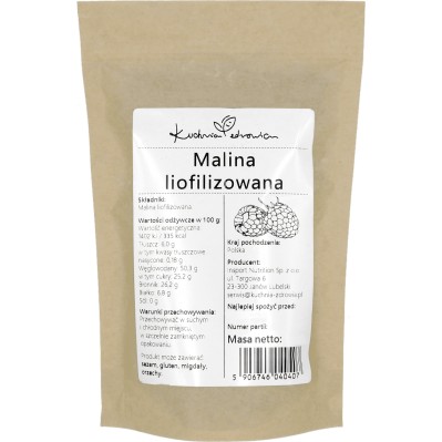 Maliny Liofilizowane Kuchnia Zdrowia
