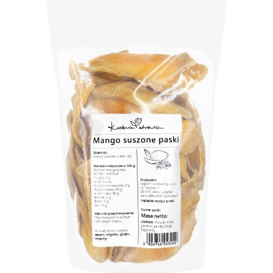 Mango suszone paski Kuchnia Zdrowia