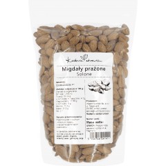 Migdały Prażone Solone 250g Kuchnia Zdrowia