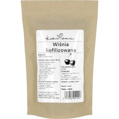 Wiśnie Liofilizowane Całe Owoce 100g Kuchnia Zdrowia