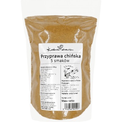 KUCHNIA ZDROWIA Przyprawa chińska 5 smaków 100g