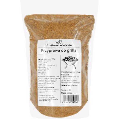 KUCHNIA ZDROWIA Przyprawa do grilla 200g