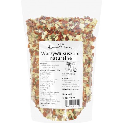 Warzywa suszone naturalne Kuchnia Zdrowia