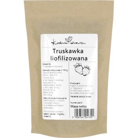 Truskawki Liofilizowane Kuchnia Zdrowia