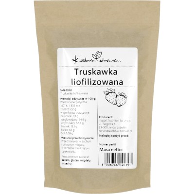 Truskawki Liofilizowane Kuchnia Zdrowia
