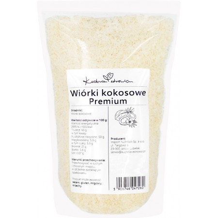 Wiórki kokosowe PREMIUM Kuchnia Zdrowia