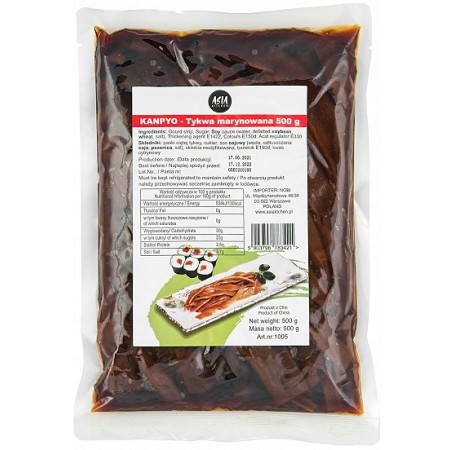 ASIA KITCHEN Tykwa marynowana Kanpyo 1kg