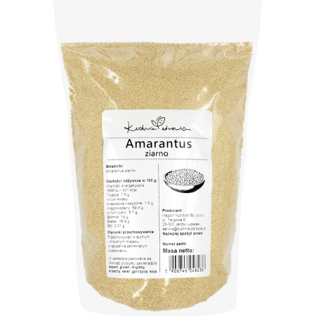 Amarantus ziarno Kuchnia Zdrowia