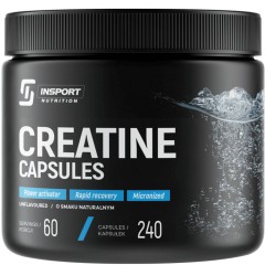 Kreatyna monohydrat 240 kapsułek Insport Nutrition