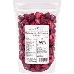 Wiśnie Liofilizowane Połówki 100g Kuchnia Zdrowia