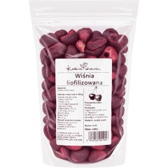 Wiśnie Liofilizowane Całe Owoce 100g Kuchnia Zdrowia