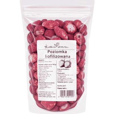 Poziomki Liofilizowane 10g Kuchnia Zdrowia