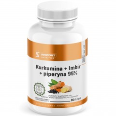 Insport Nutrition Kurkuma + Imbir + Czarny pieprz 90 kapsułek