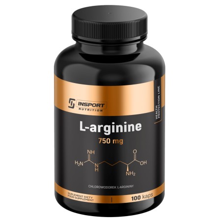 L-Arginina 100 kapsułek Insport Nutrition