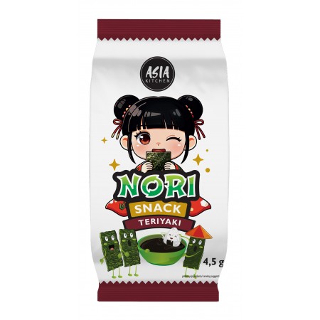 ASIA KITCHEN Chipsy Nori Teriyaki 4,5g