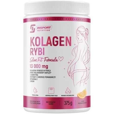 Kolagen rybi 13 000 mg Slim Fit Formula 375g