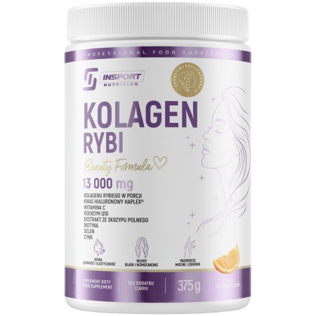 Kolagen rybi 13 000 mg Beauty Formula 375g Insport Nutrition