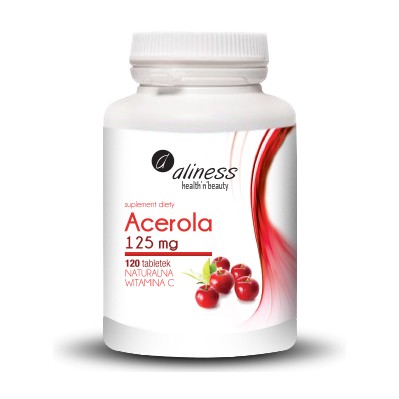 Aliness Acerola 125 mg 120 tabs.